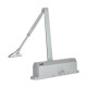 Дверний доводчик Dortec DT-516H Silver з фіксацією дверей у відчиненому положенні