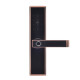 Замок біометричний автономний Trinix TRL-5109BTF Red Bronze Right з Bluetooth, зчитувачем відбитків пальців і карт Mifare
