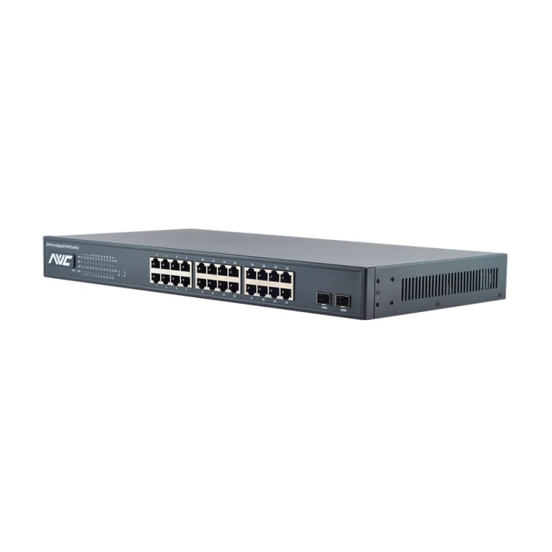 PoE-комутатор 26-портовий гігабітний NVC-E3224S