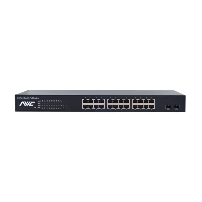 PoE-комутатор 26-портовий гігабітний NVC-E3224S