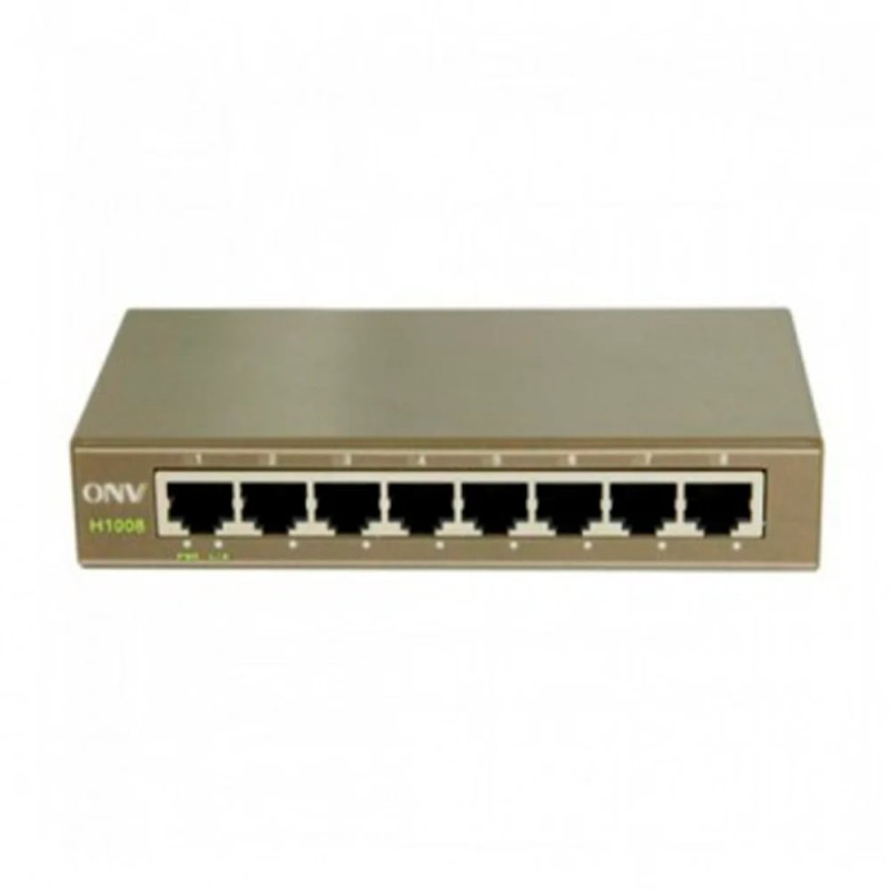 Комутатор 8-портовий гігабітний ONV-H7008