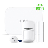 Комплект бездротової сигналізації U-Prox MP WiFi S White з 2G, WiFi
