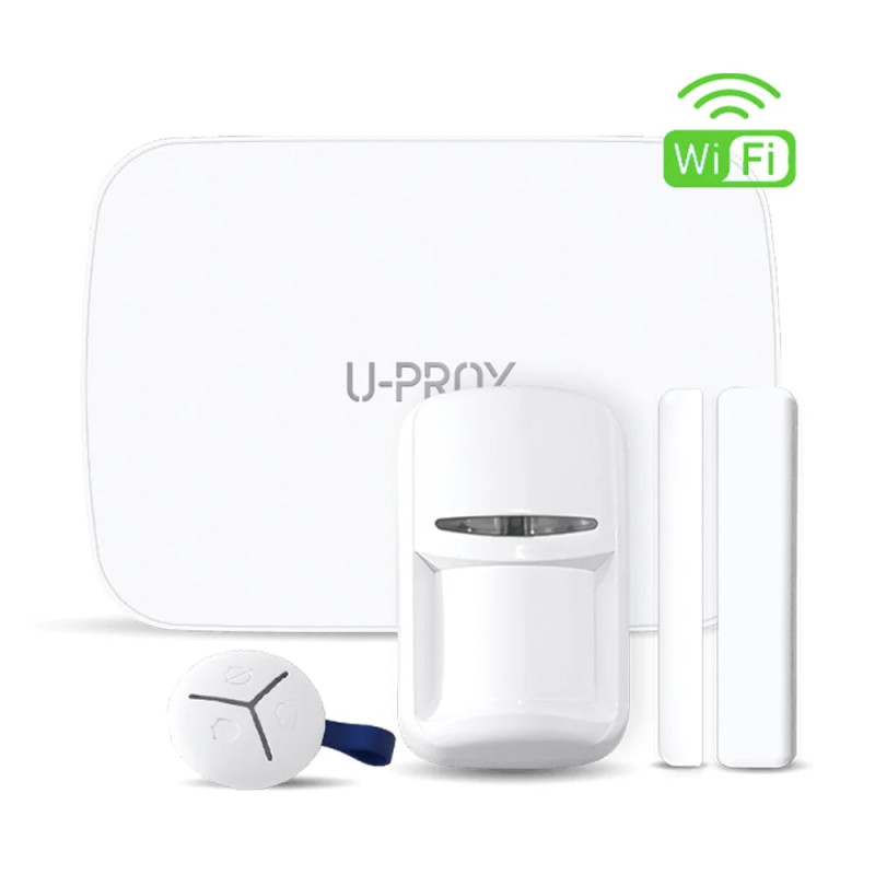 Комплект бездротової сигналізації U-Prox MP WiFi S White з 2G, WiFi