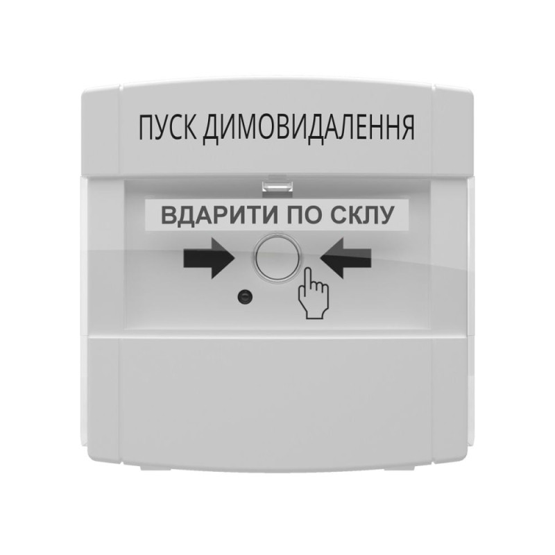 Адресна кнопка керування автоматикою з вбудованим ізолятором DETECTO BTN 110 Tiras
