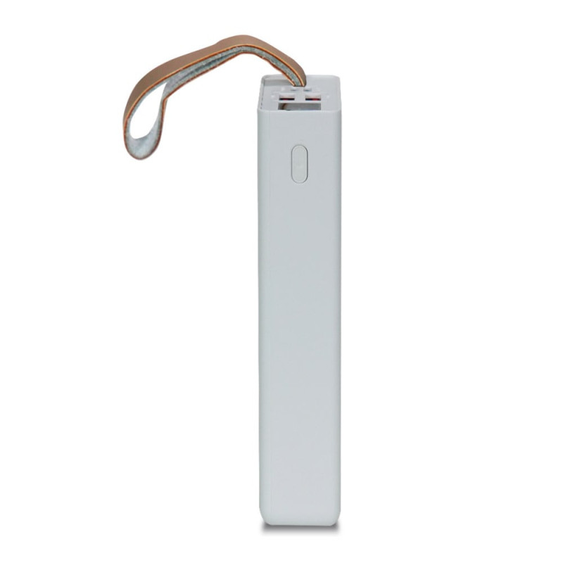 Повербанк 20000mAh Power Bank Kraft TPB-2320 White 22.5W QC3.0 LED-ліхтар