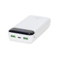 Повербанк 20000mAh Power Bank Kraft TPB-2020 White 22.5W QC3.0