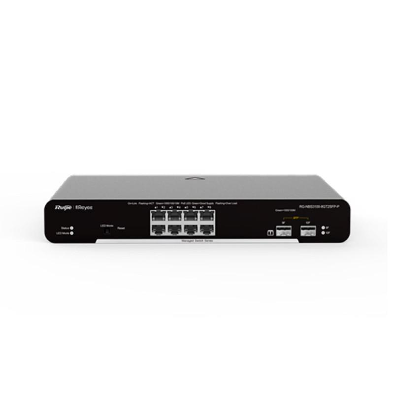 PoE-комутатор RG-NBS3100-8GT2SFP-P Ruijie