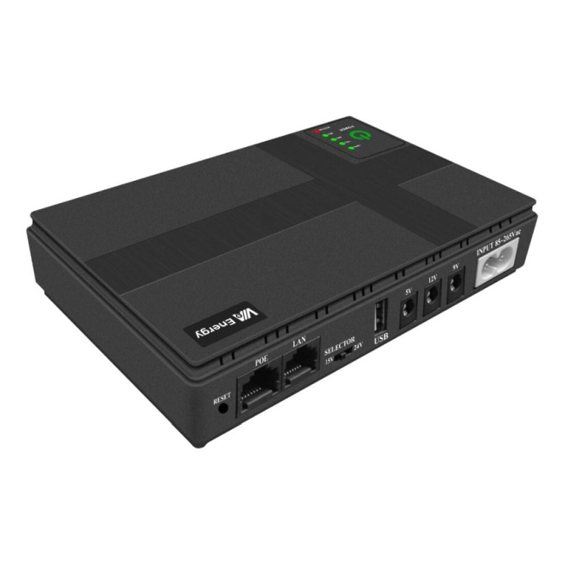 Джерело безперебійного живлення VIA Energy Mini UPS 10400mAh 18W