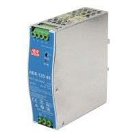 Блок живлення NDR-120-48 Mean Well на DIN-рейку