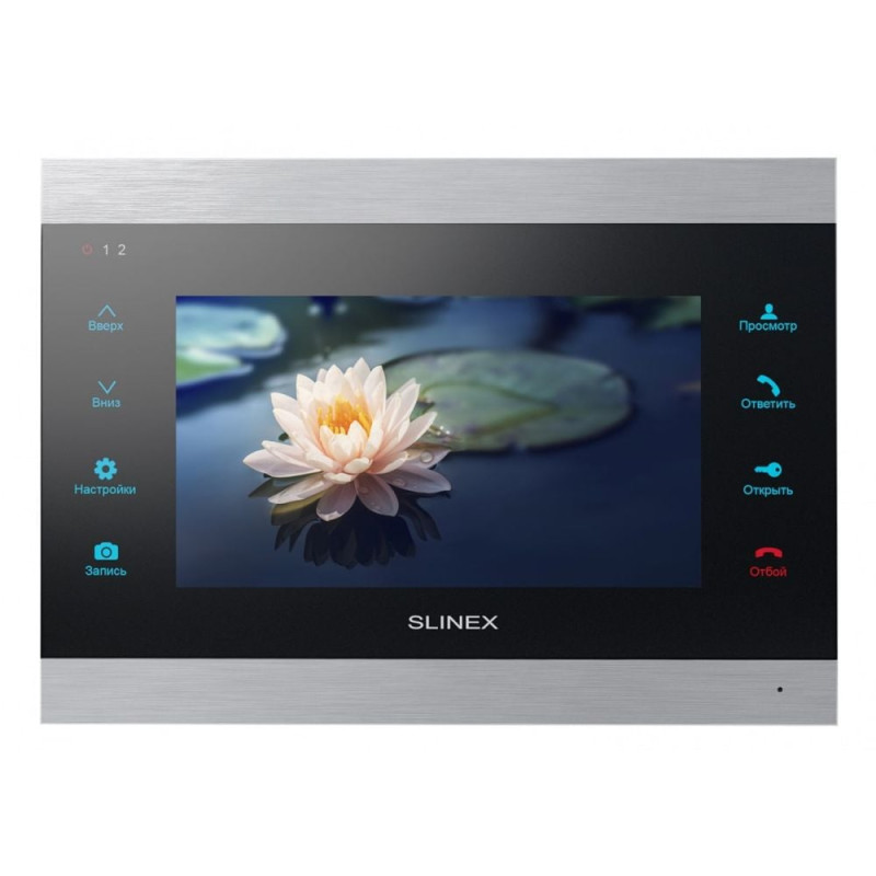 Відеодомофон 7" WiFi Slinex SL-07 Cloud Silver+Black