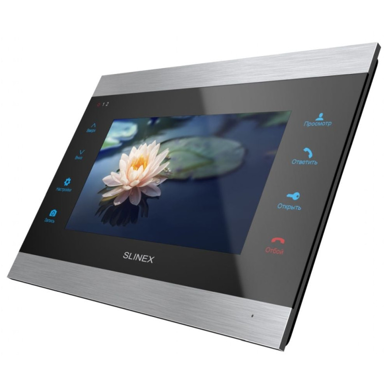 Відеодомофон 7" WiFi Slinex SL-07 Cloud Silver+Black