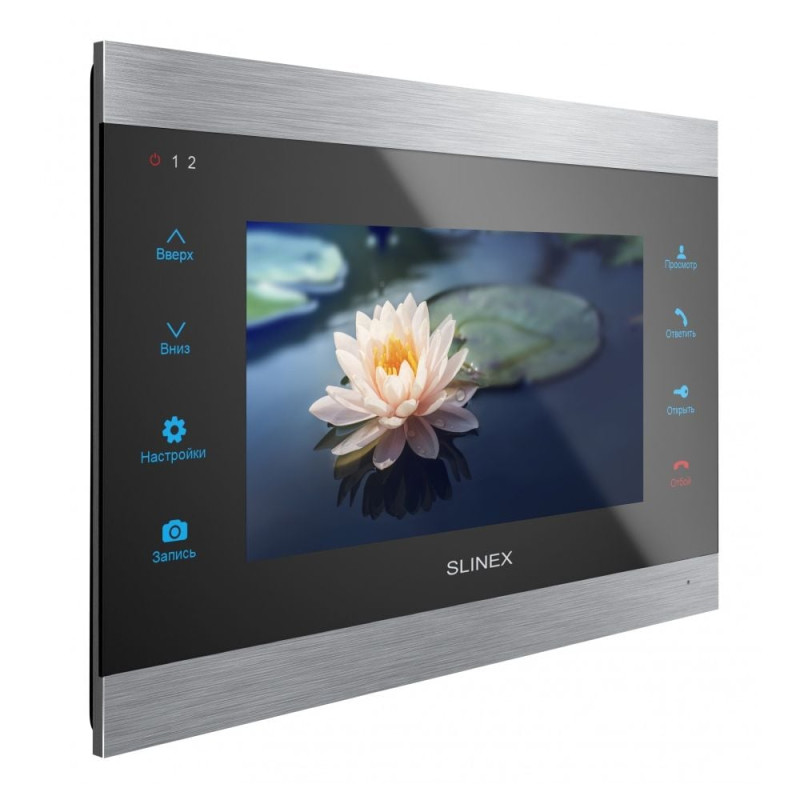 Відеодомофон 7" WiFi Slinex SL-07 Cloud Silver+Black