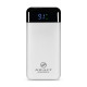 Повербанк 20000mAh Power Bank Kraft KPB-2120FCL White 22.5W QC3.0 LED-ліхтар