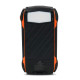 Повербанк з сонячною панеллю 30000mAh Power Bank Kraft KPB-U1830FCSL Orange 18W QC2.0 LED-ліхтар