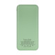 Повербанк 10000mAh Power Bank Kraft KPB-2010FC Green 22.5W QC3.0