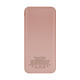 Повербанк 10000mAh Power Bank Kraft KPB-2010FC Pink 22.5W QC3.0