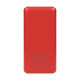 Повербанк 50000mAh Power Bank Kraft KPB-1650L Red 2 світлодіоди