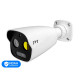 Тепловізійна IP-відеокамера TVT TD-5422E1-VT(7/PE) Thermal 256x192 f=7mm Optical 5Mp f=8mm