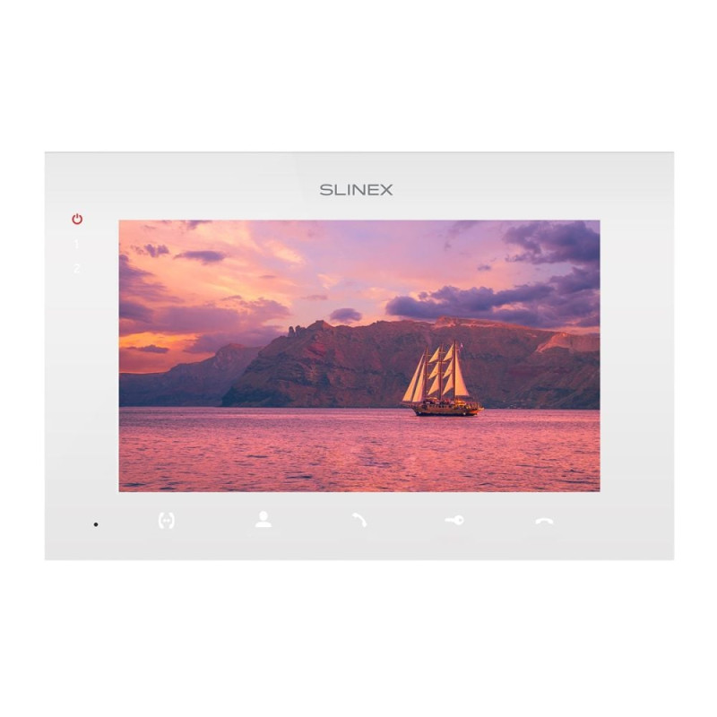 Комплект відеодомофона Slinex SQ-07MTHD White + ML-20HD Silver-Black