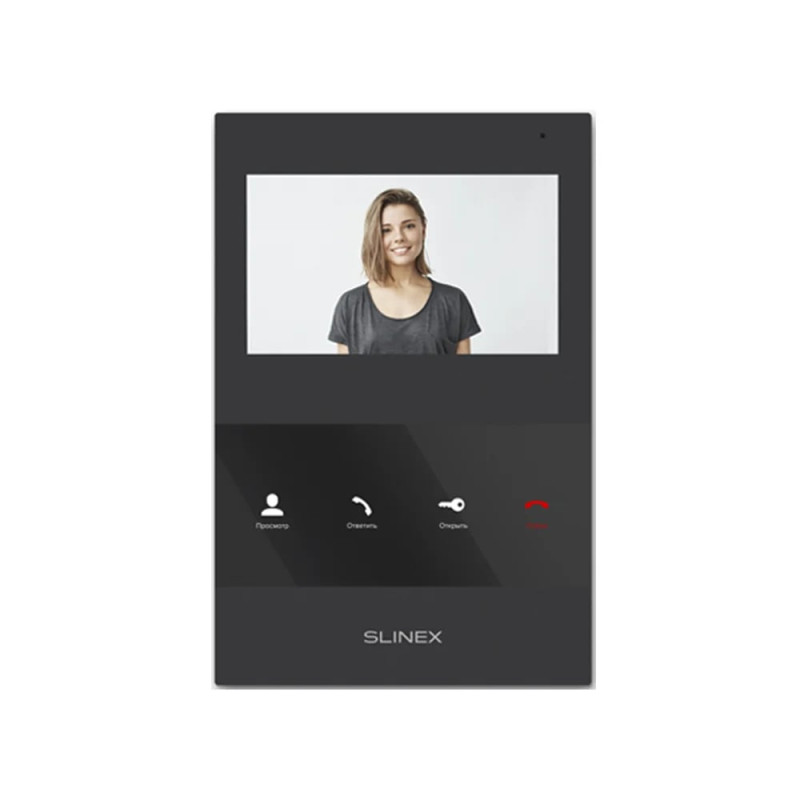 Комплект відеодомофона Slinex SQ-04M Black + ML-16HD Black
