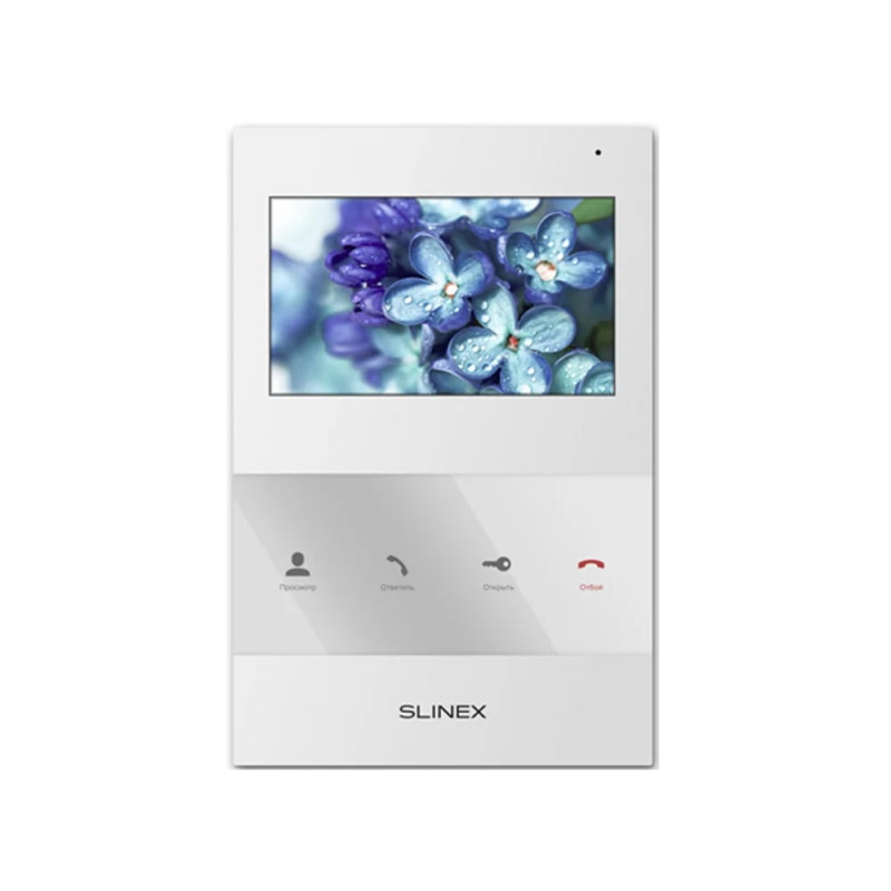 Комплект відеодомофона Slinex SQ-04 White + ML-16HR Black