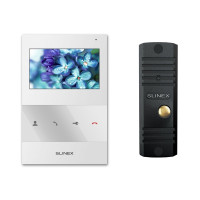 Комплект відеодомофона Slinex SQ-04 White + ML-16HD Black