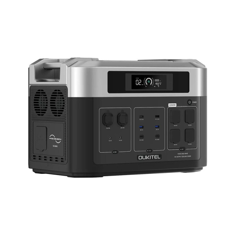 Портативна зарядна станція OUKITEL BP2000E (2048 Вт·год / 2200 Вт)