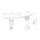 4G IP-відеокамера 4Mp TVT TD-9846SP1(BA/G4/WR2) f=2.8mm з сонячною батареєю, з мікрофоном, повнокольорова