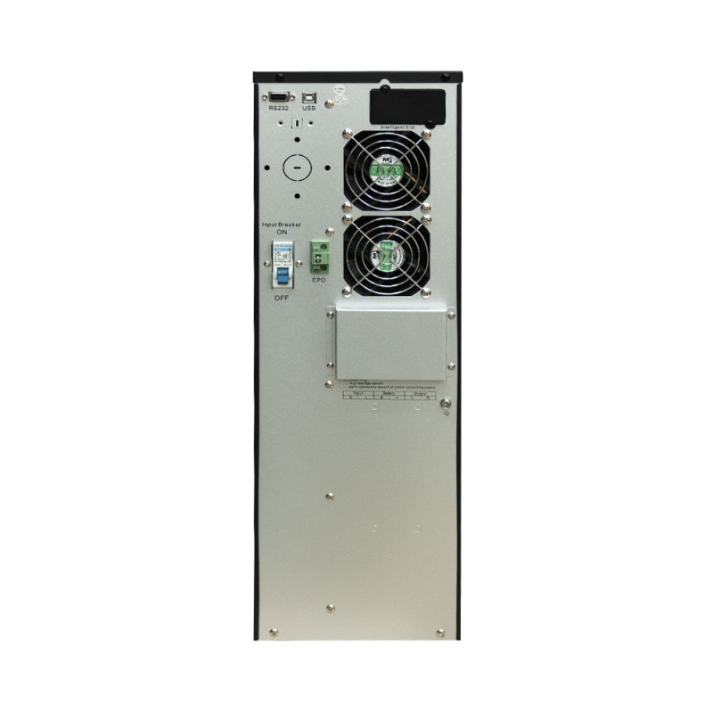 Джерело безперебійного живлення Kraft KRF-T6000VA/6000W(LCD) Pro Online UPS з вбудованими акумуляторними батареями