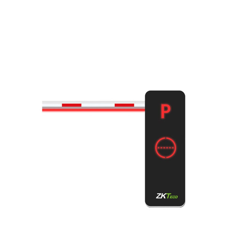 Шлагбаум ZKTeco BG1045R-LED з прямою стрілою 4.5 м автоматичний зі світлодіодним підсвічуванням (правий)