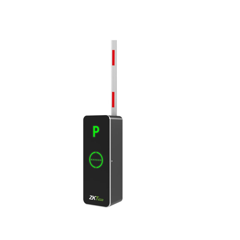 Шлагбаум ZKTeco BG1045L-LED з прямою стрілою 4.5 м автоматичний зі світлодіодним підсвічуванням (лівий)