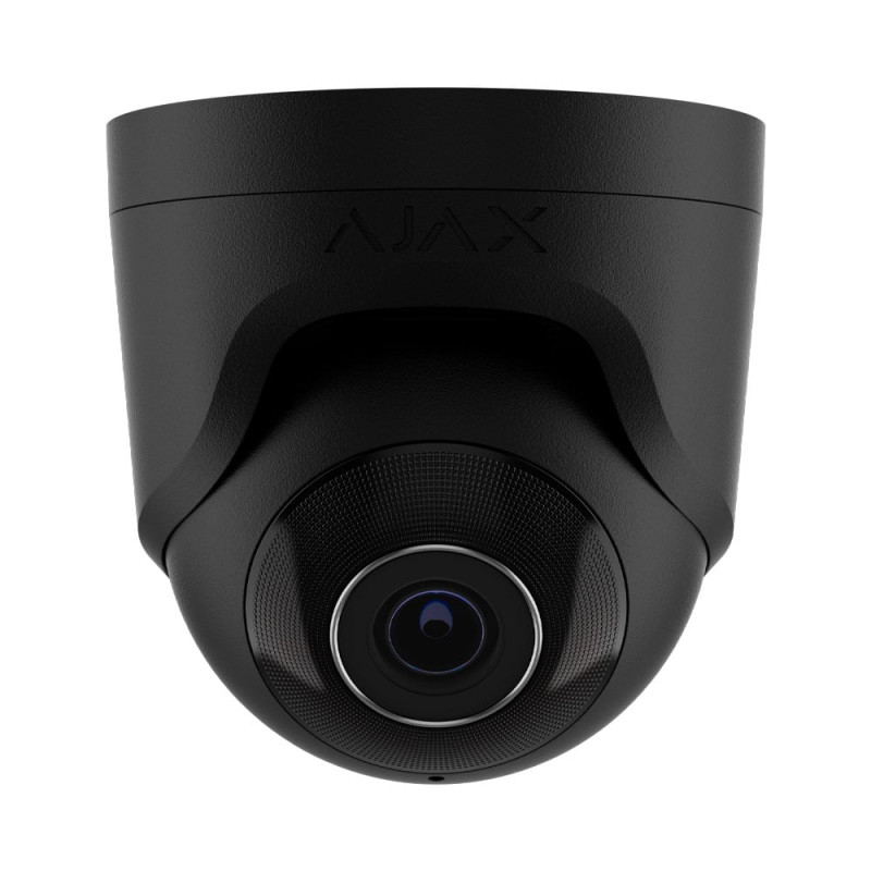 IP-відеокамера 8Mp Ajax TurretCam (8 Mp/4 mm) (8EU) ASP Black f=4mm з мікрофоном