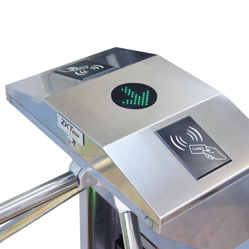 Турнікет-трипод ZKTeco TS1011 Pro зі зчитувачем RFID карт і контролером C3-200