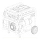 Генератор бензиновий 2.8 кВт EnerSol EPG-3200SEH з двигуном Honda GP-200