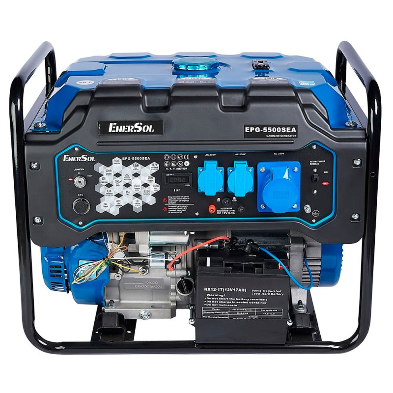 Генератор бензиновий 5 кВт EnerSol EPG-5500SEA