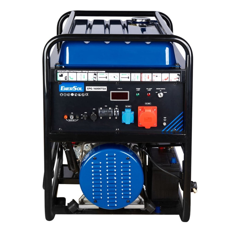 Генератор бензиновий 15 кВт EnerSol EPG-16000TEA