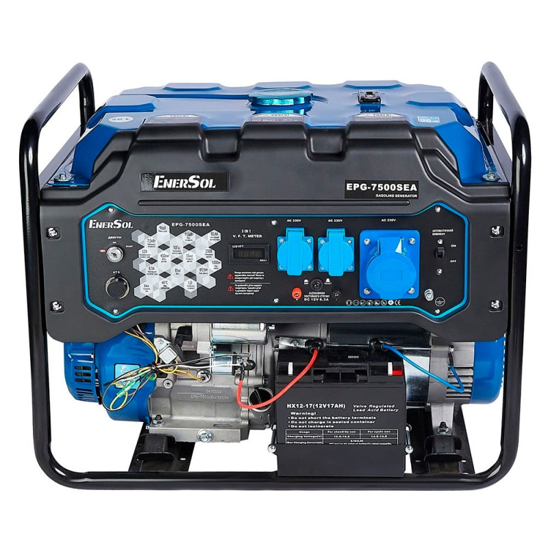 Генератор бензиновий 7 кВт EnerSol EPG-7500SEA