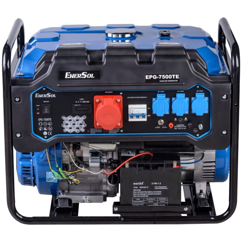 Генератор бензиновий 7 кВт EnerSol EPG-7500TE