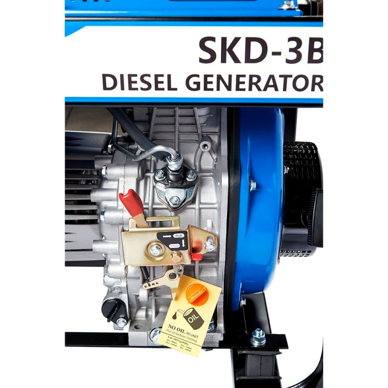Генератор дизельний 2.8 кВт EnerSol SKD-3B