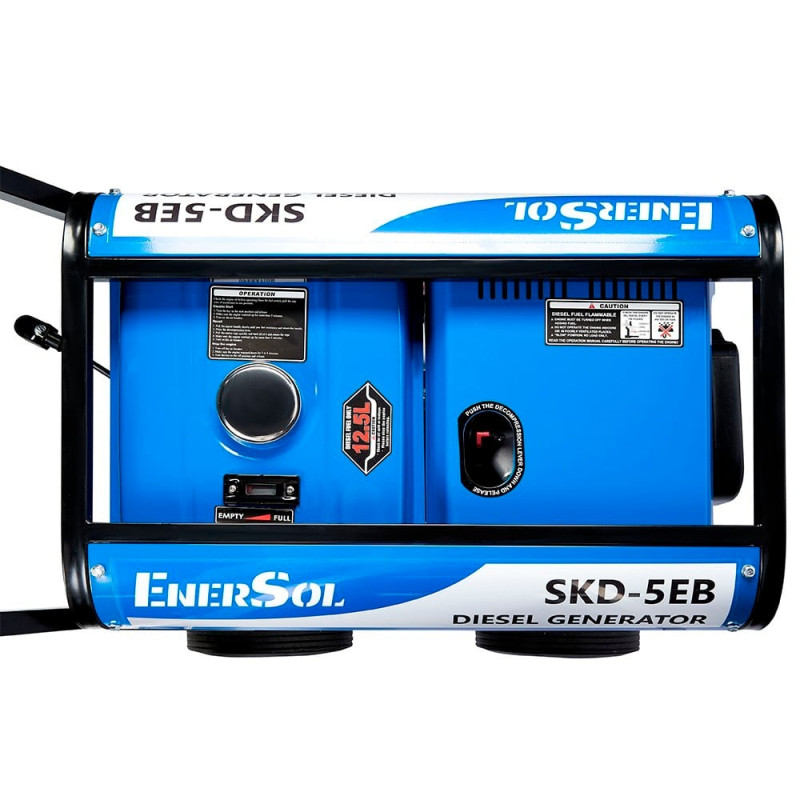 Генератор дизельний 4.6 кВт EnerSol SKD-5EB