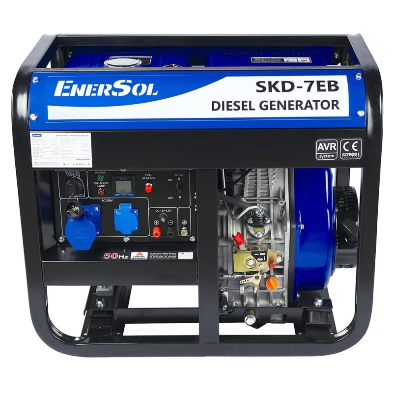 Генератор дизельний 6 кВт EnerSol SKD-7EB