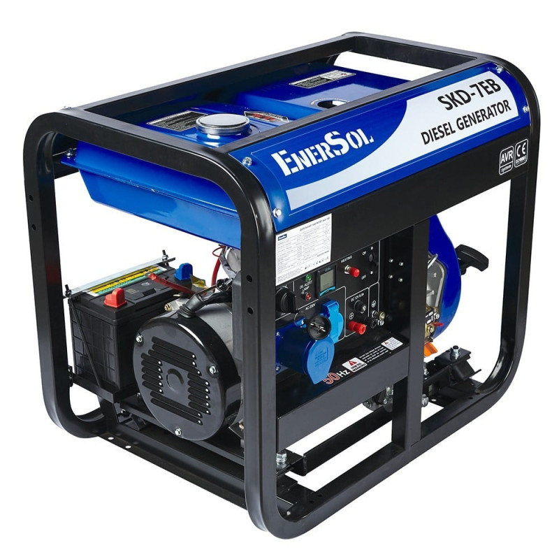 Генератор дизельний 6 кВт EnerSol SKD-7EB