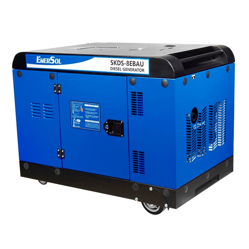 Генератор дизельний 7.5 кВт EnerSol SKD-8EBAU