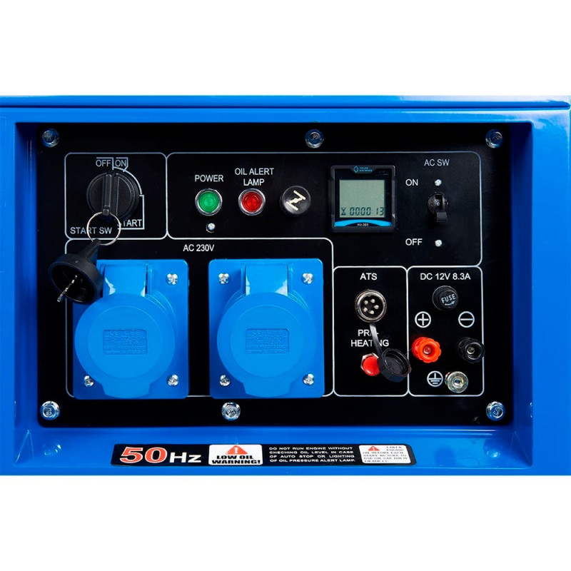 Генератор дизельний 6 кВт EnerSol SKD-7EBA