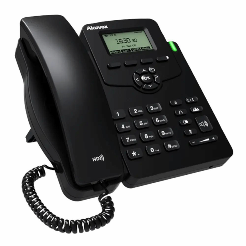 SIP-телефон Akuvox SP-R50P на 2 SIP акаунти