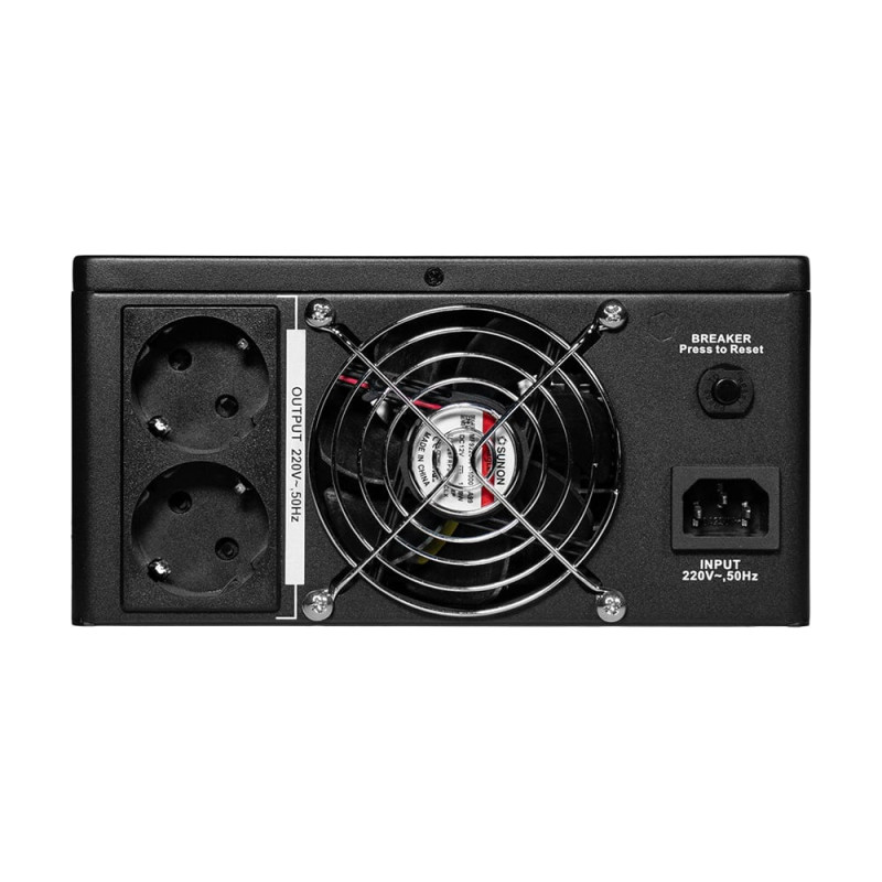 Високочастотний інвертор 1500VA/1.5kW Kraft KRF-SAVR1500VA/1.5kW-24V під зовнішній акумулятор
