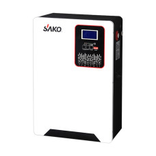 Акумуляторна батарея літій-залізо-фосфатна 120А*год 51.2В 6144Вт*год Sako SK-51.2V120Ah Li-Sun series LiFePO4 настінний монтаж