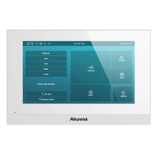 Відеодомофон 7” WiFi Akuvox C313WE White SIP Linux