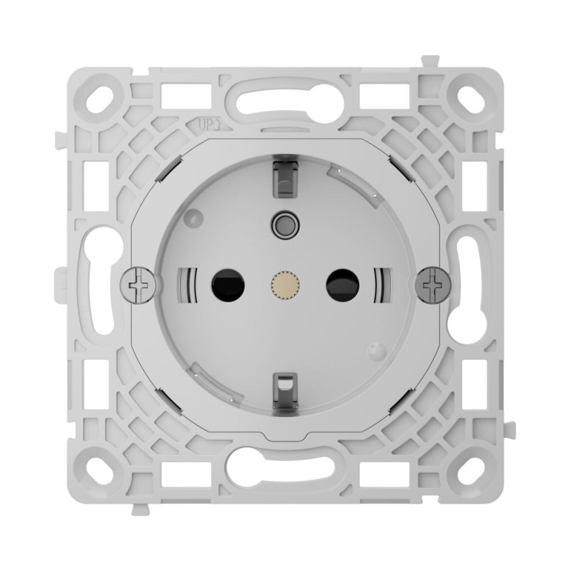 Механізм розетки Ajax OutletCore (basic) vertical [type F] для вбудованої вертикальної розетки Outlet (basic) vertical [type F]