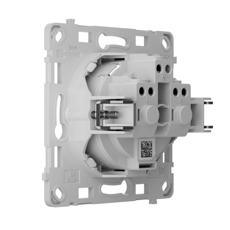 Механізм розетки Ajax OutletCore (basic) vertical [type F] для вбудованої вертикальної розетки Outlet (basic) vertical [type F]